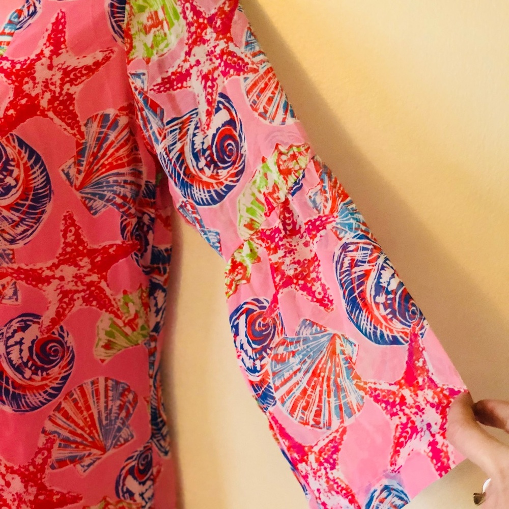 1left Boutique-Tracy Negoshian pink seashell dress - Picture 7 of 8